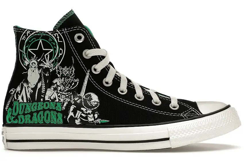 Converse Chuck Taylor All Star Hi Dungeons & Dragons Black Green