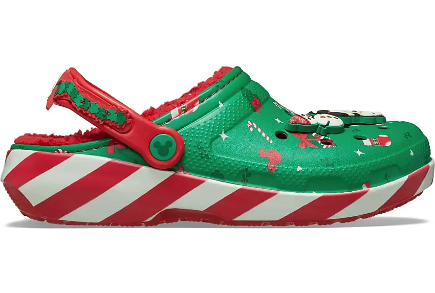 Crocs Classic Lined Clog Disney Mickey Mouse Holiday