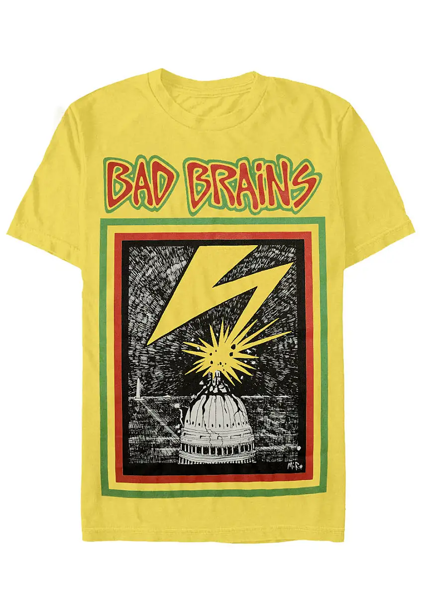 Bad Brains - Bad Brains Yellow - T-Shirt