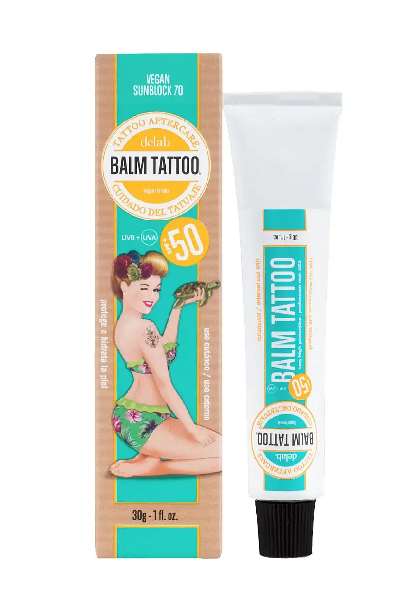 Balm Tattoo - Sunblock Vegan 30g - Crema solare