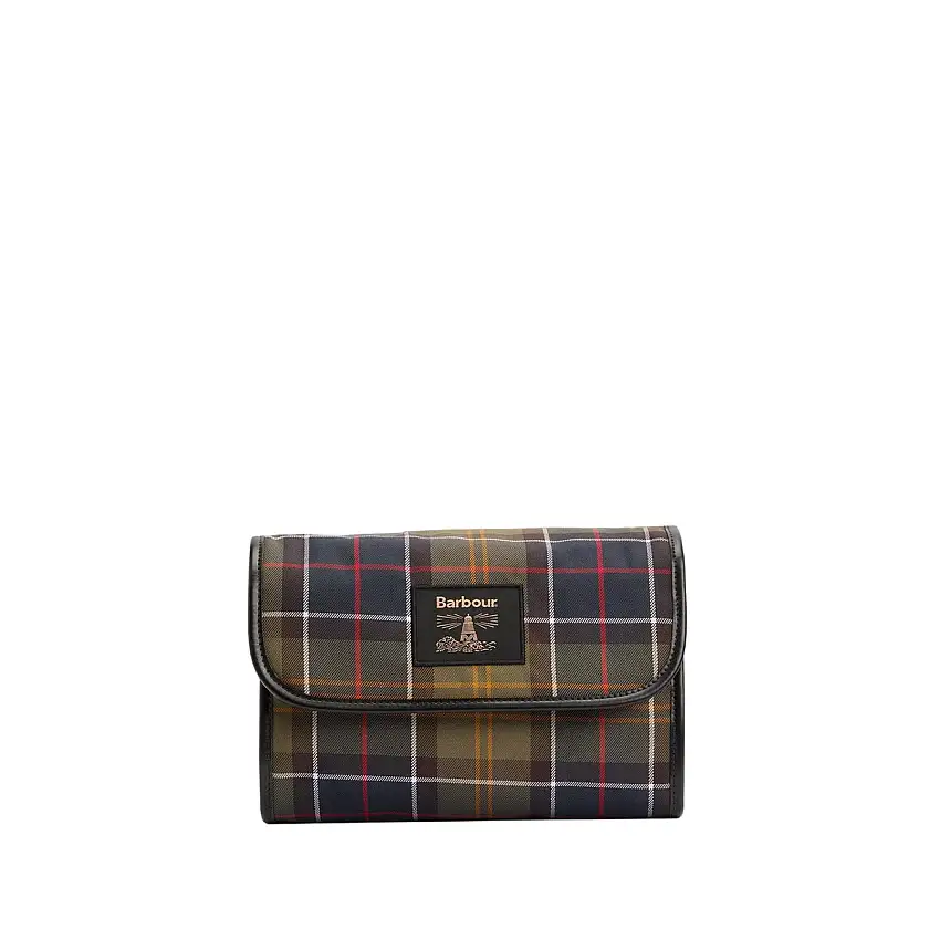 Beauty Case Uomo Hanging tartan
