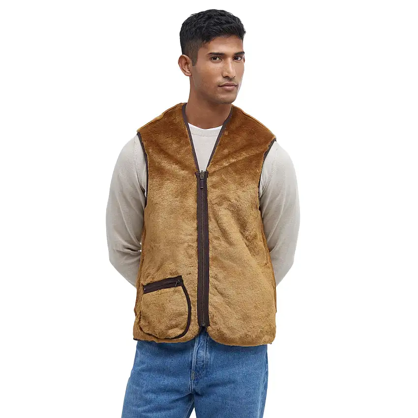 Gilet Uomo reversibile in pile acrilico