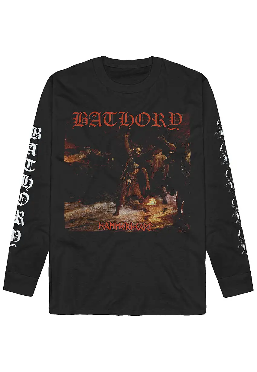 Bathory - Hammerheart - T-Shirt a maniche lunghe