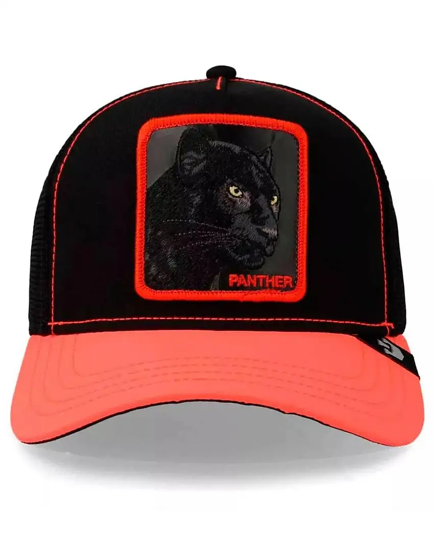 Goorin Bros. Baseball Trucker Cap Panther 'Glow in the Dark' Edition Nero Arancio Unisex