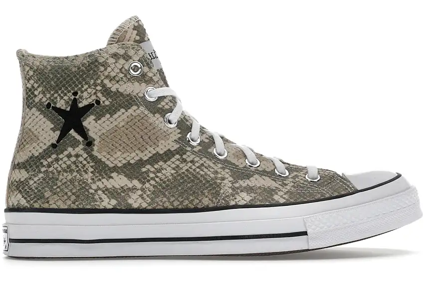 Converse Chuck Taylor All Star 70 Hi Stussy Snakeskin