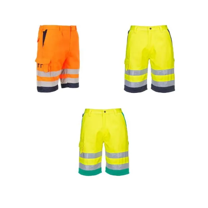 Bermuda da Lavoro Alta Visibilità Multitasche Portwest L043