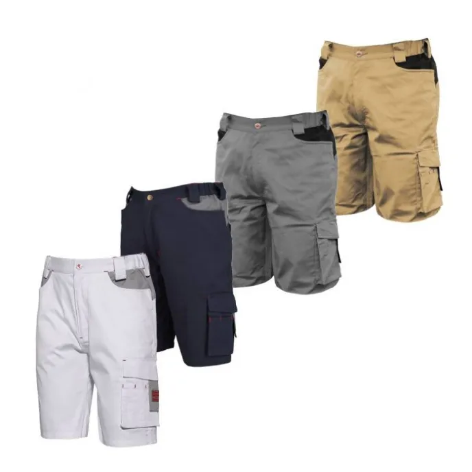 Bermuda da lavoro ISSA LINE 8734 Stretch multitasche comodo 8734B