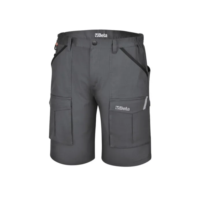 Bermuda da lavoro Multitasche Beta 100% Cotone Elasticizzato 7931MG