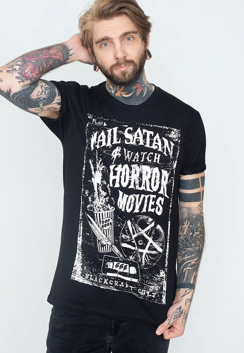 Blackcraft Cult - VHS Horror Black - T-Shirt