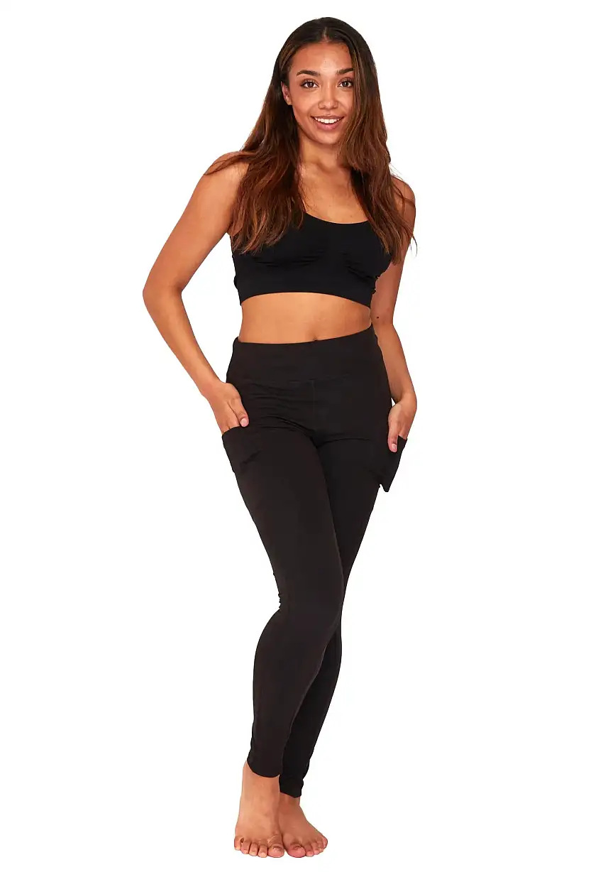 Pamela Mann - Leggings With Pockets Black - Leggings