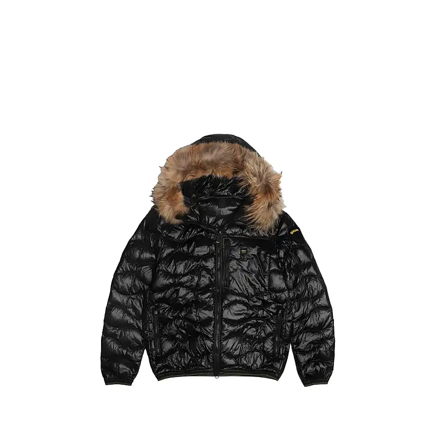 Piumino Uomo corto Wave con pelliccia