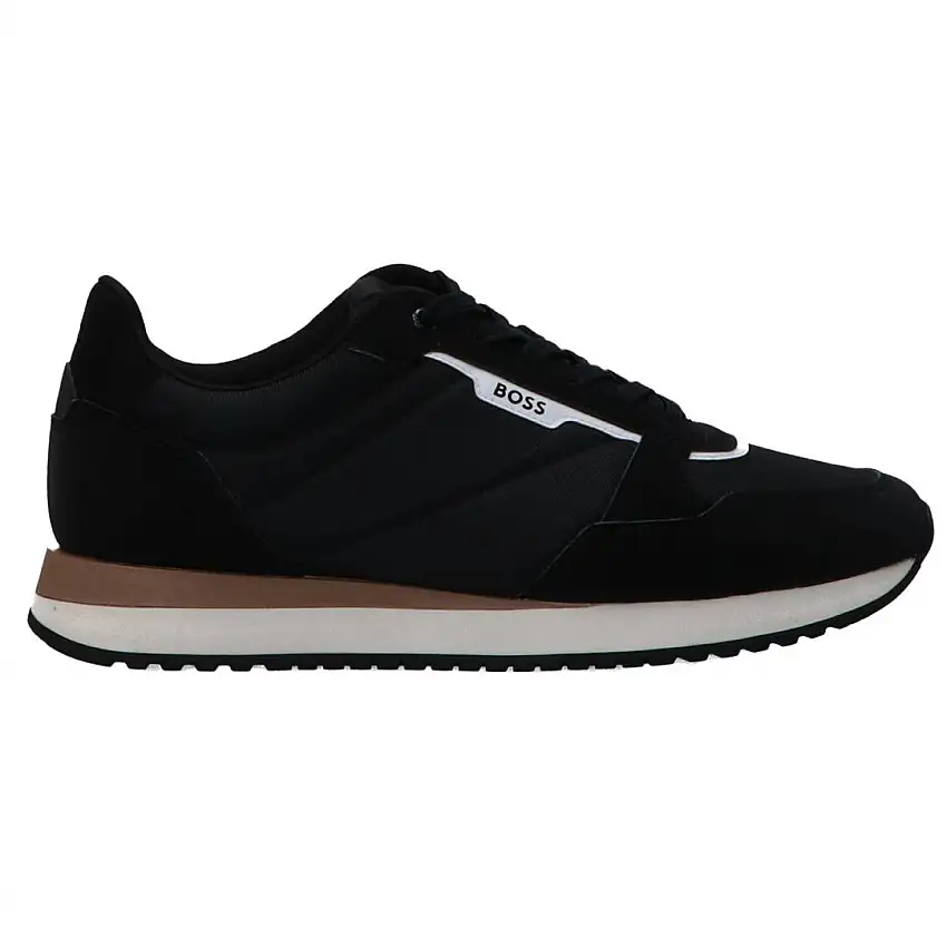 Kai Runn leather nylon bianco nero