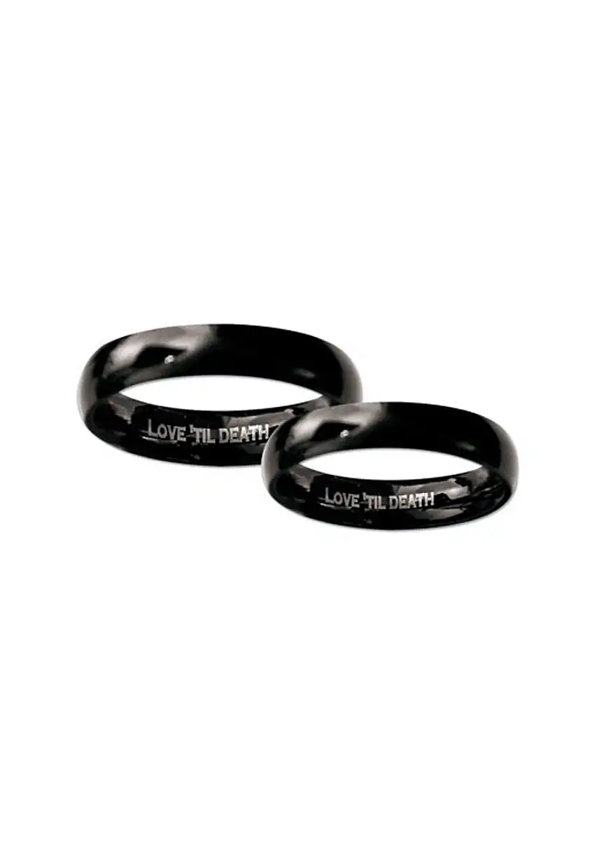etNox - Love ´Til Death Silver - Anello