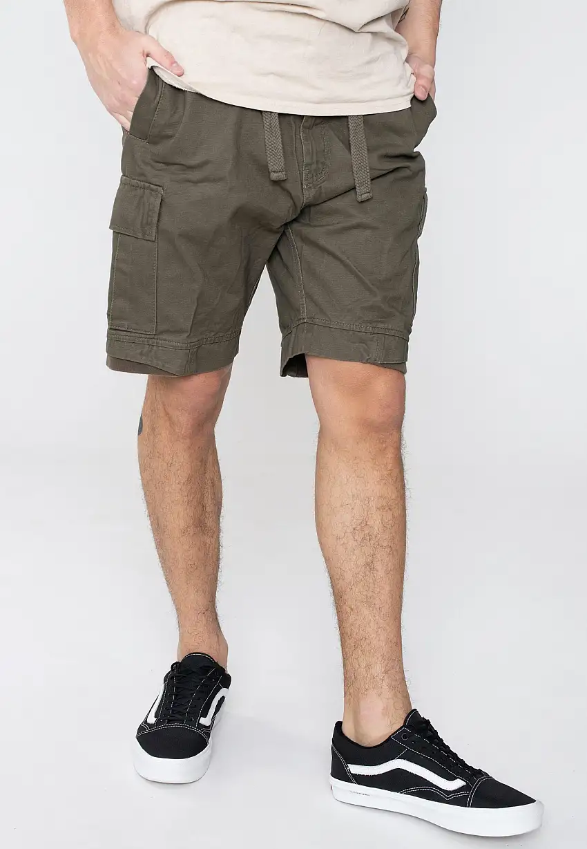 Brandit - Packham Vintage Olive - Pantaloncini
