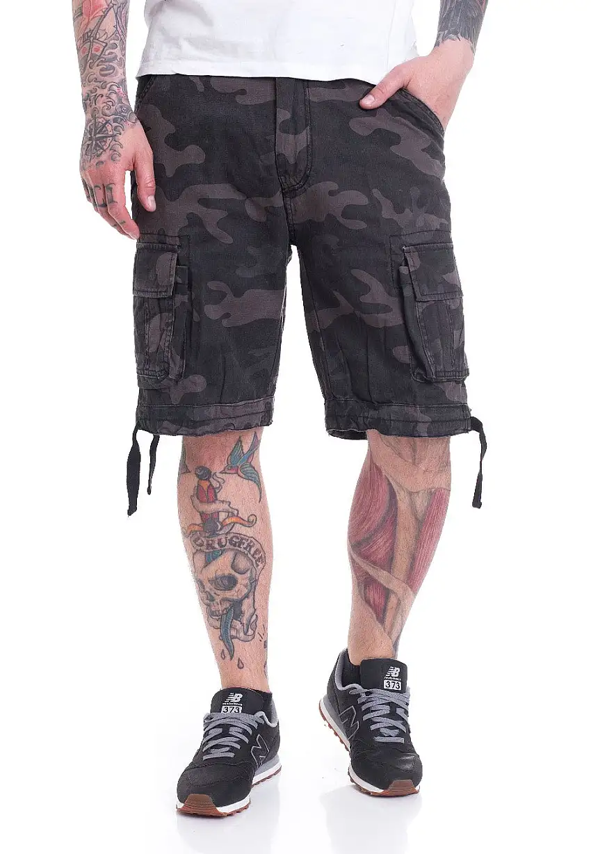 Brandit - Urban Legend Darkcamo - Pantaloncini