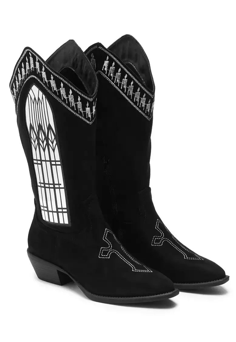 Koi Footwear - Broken Confessions Cowboy Black - Scarpe da donna