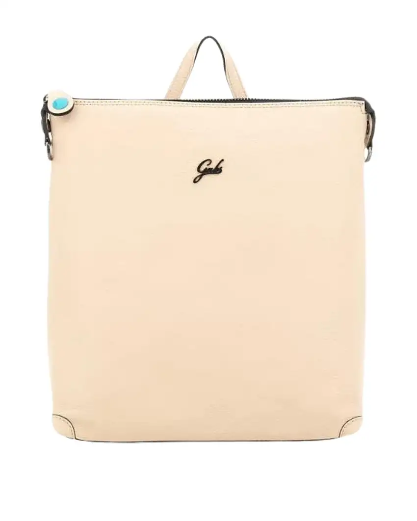 Gabs Zainetto Icon Black Pelle Grigio