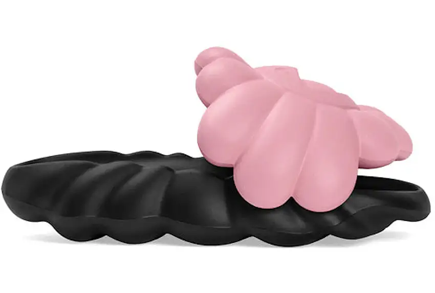 Takashi Murakami x BLACKPINK Ohana Full Bloom Slide Black Pink