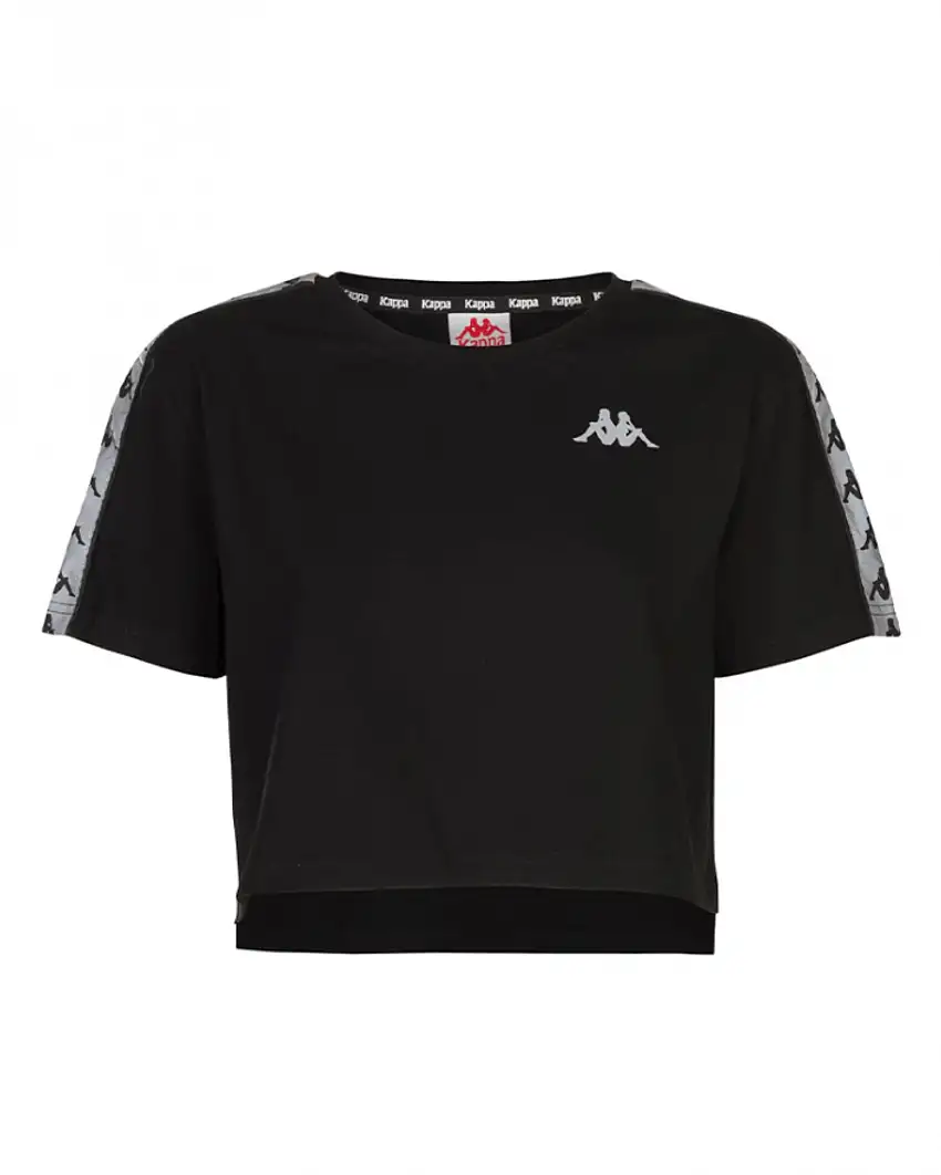 Kappa T-shirt 222 Banda Daisy Cotone Nero