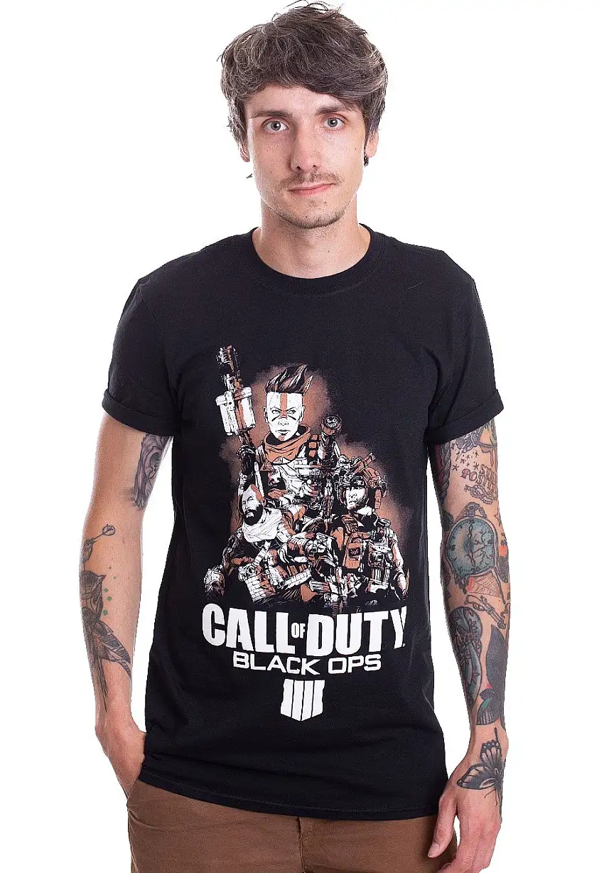 Call Of Duty - Main Characters - T-Shirt