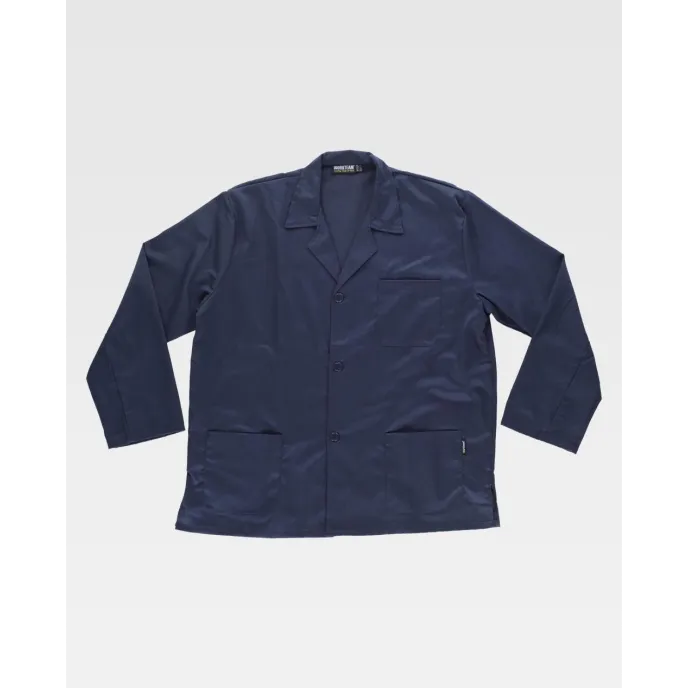 Camice da Lavoro con Chiusura a Bottoni B7200 - Workteam