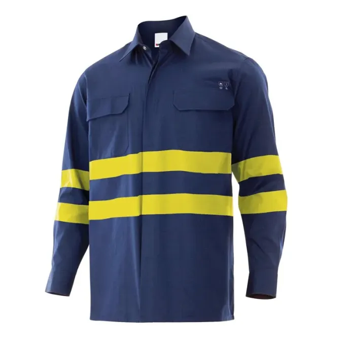Camicia da Lavoro Alta Visibilità Ignifuga Antistatica Velilla 605002