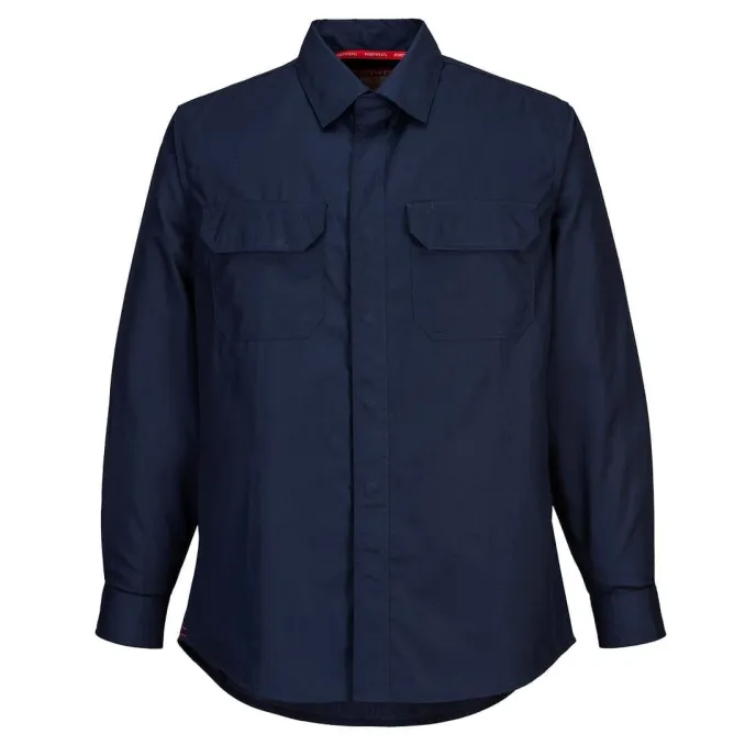Camicia da Lavoro Bizflame Plus Antistatica Ignifuga Portwest FR69