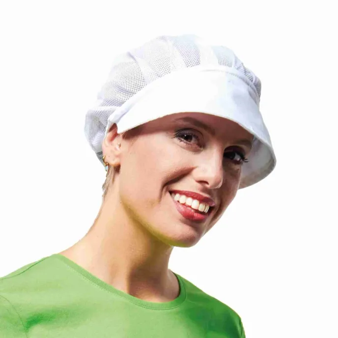 Cappellino da lavoro con Visiera 100% cotone Logica 896TESA