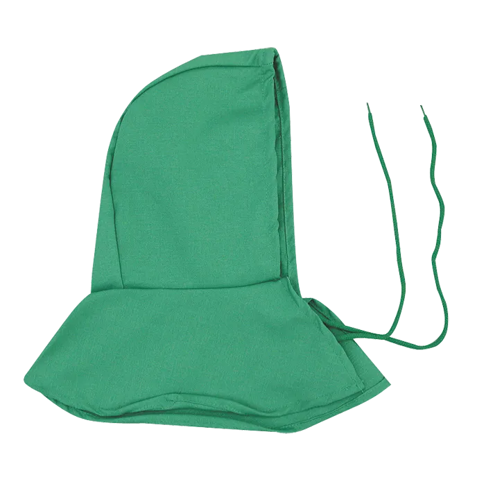 Cappuccio in cotone.