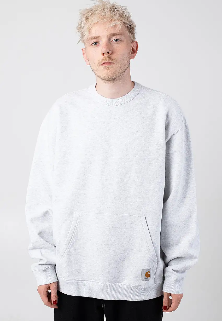 Carhartt WIP - Billy Ash Heather - Felpa