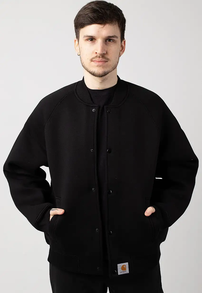 Carhartt WIP - Car Lux Bomber Black/Grey - Giacca