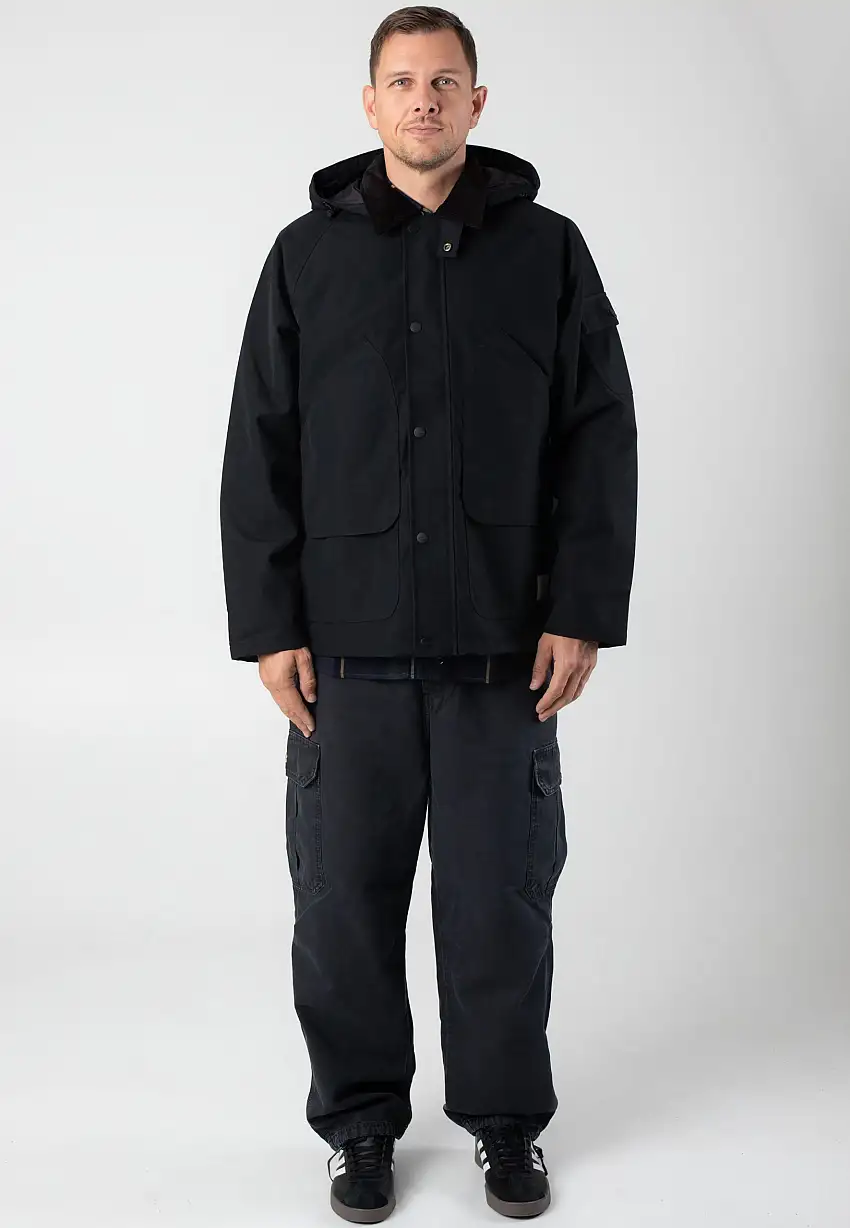 Carhartt WIP - Clarton Black/Black - Giacca