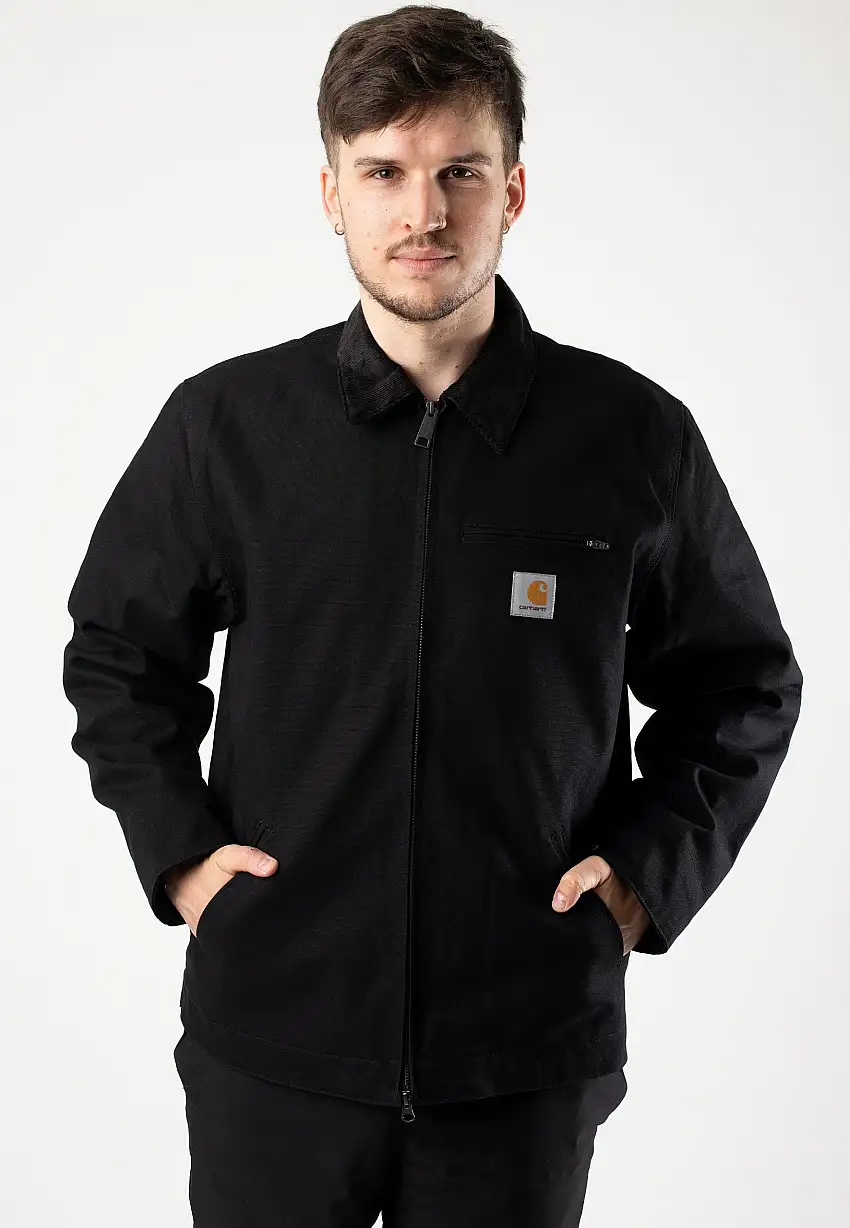 Carhartt WIP - Detroit Rigid Black/Black - Giacca