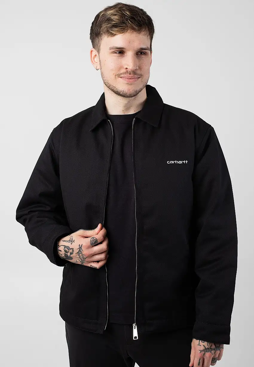 Carhartt WIP - Module Script Rigid Black/White - Giacca