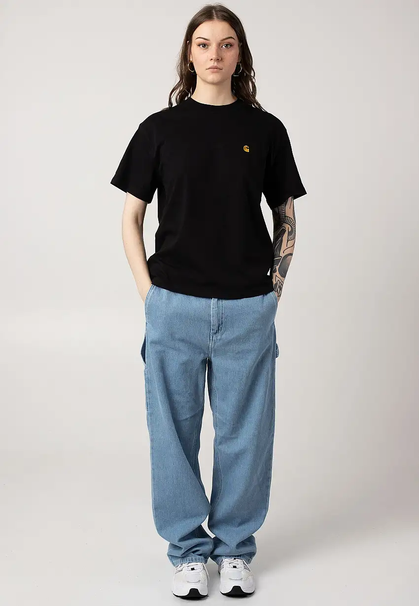 Carhartt WIP - W' Pierce Straight Stone Bleached Blue - Jeans