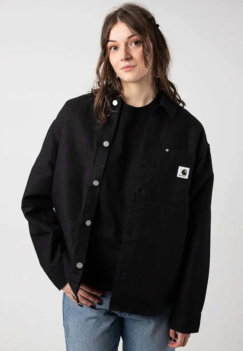 Carhartt WIP - W' Ethel Rinsed Black - Giacca