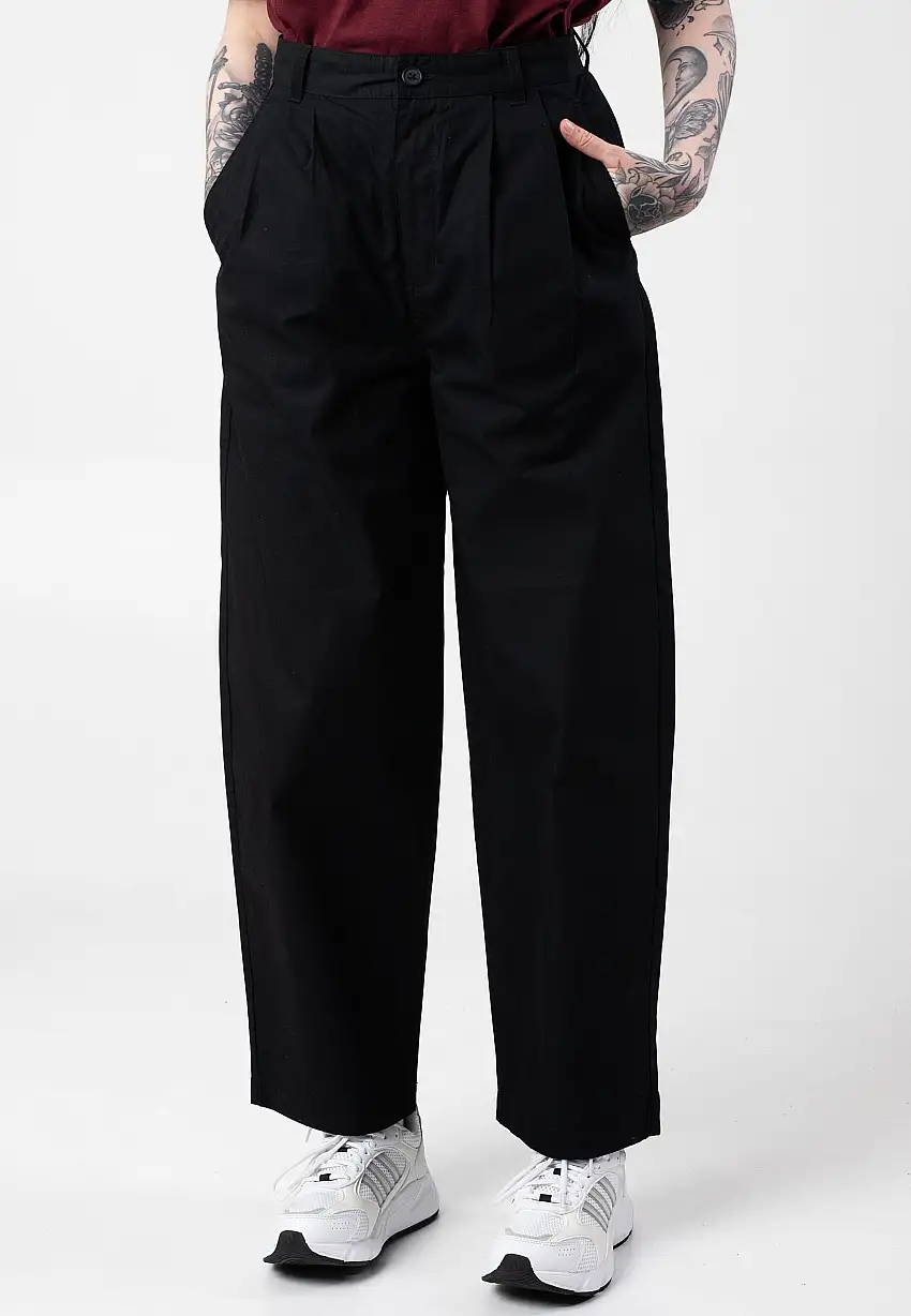 Carhartt WIP - W' Franky Black - Pantaloni