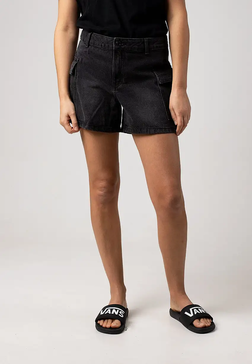 Noisy May - Smiley Cargo Black - Pantaloncini