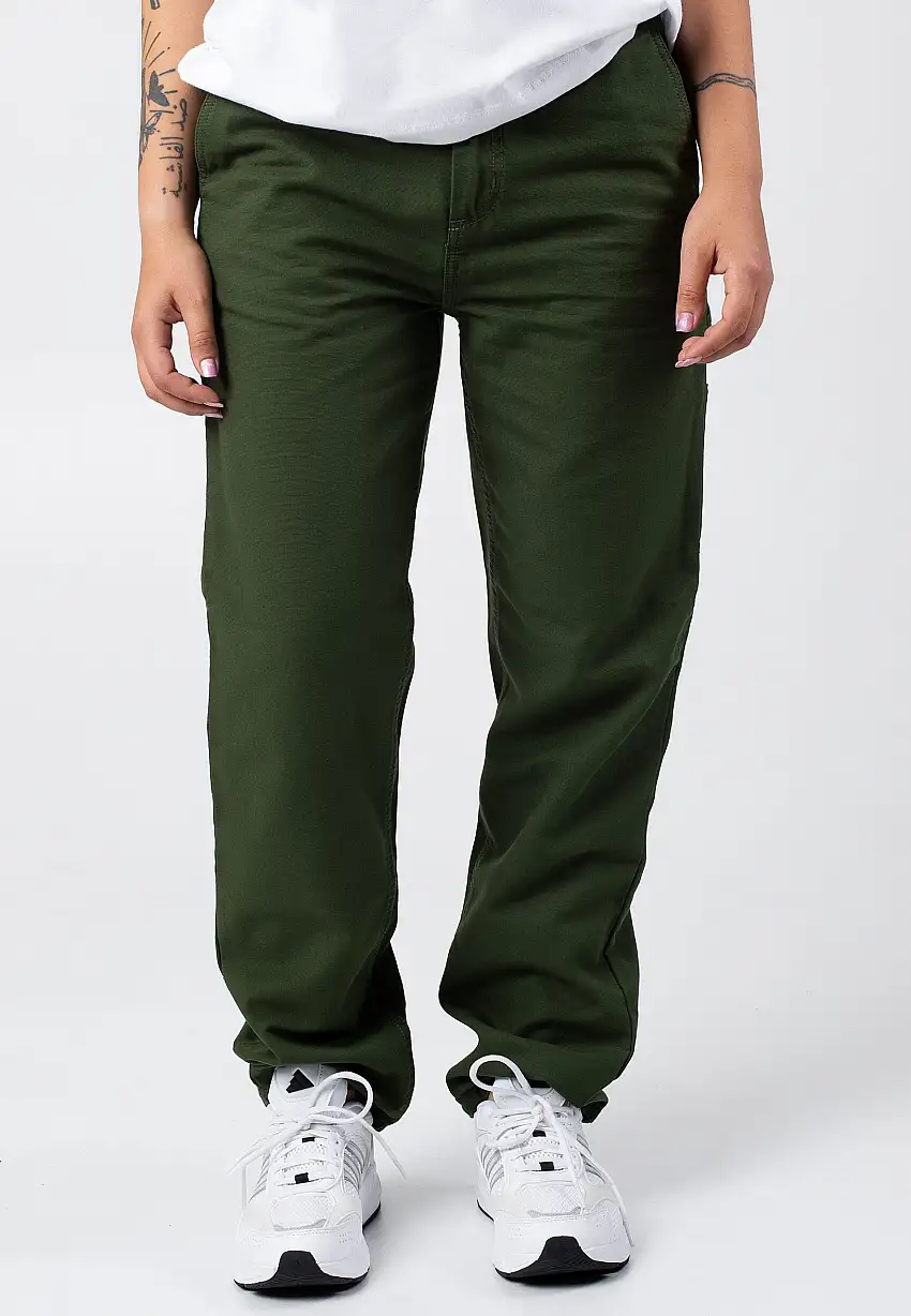 Carhartt WIP - W' Pierce Rinsed Tarragon - Pantaloni