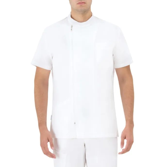 Casacca da Lavoro Giblor's Ruggero con Zip Manica Corta 21P03K489