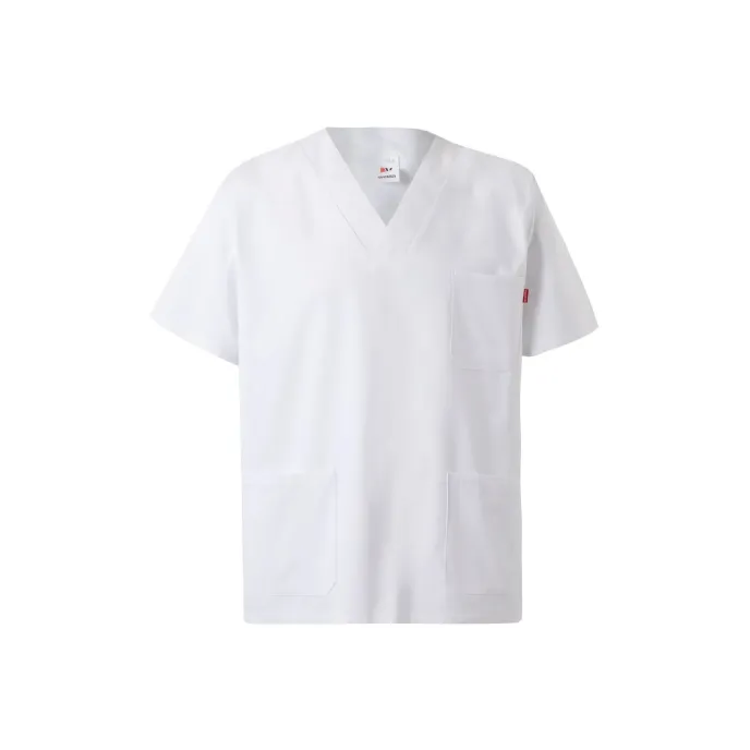 Casacca Sanitaria da Lavoro 100% Cotone Multitasche Velilla 535205