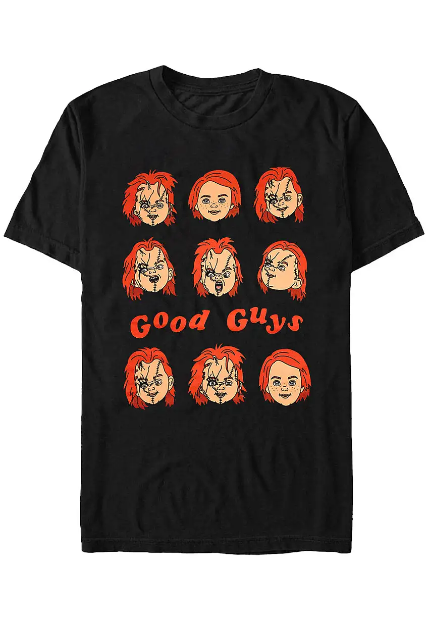 Child's Play - Expressions Of Chucky - T-Shirt