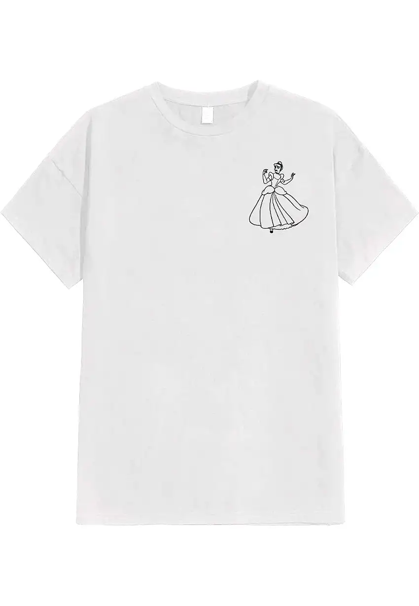 Cinderella - Vintage Line Cinderella White - T-Shirt