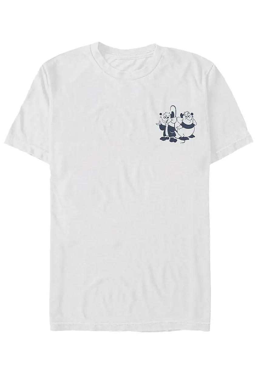 Cinderella - Vintage Line Jaq And Gus Grey - T-Shirt