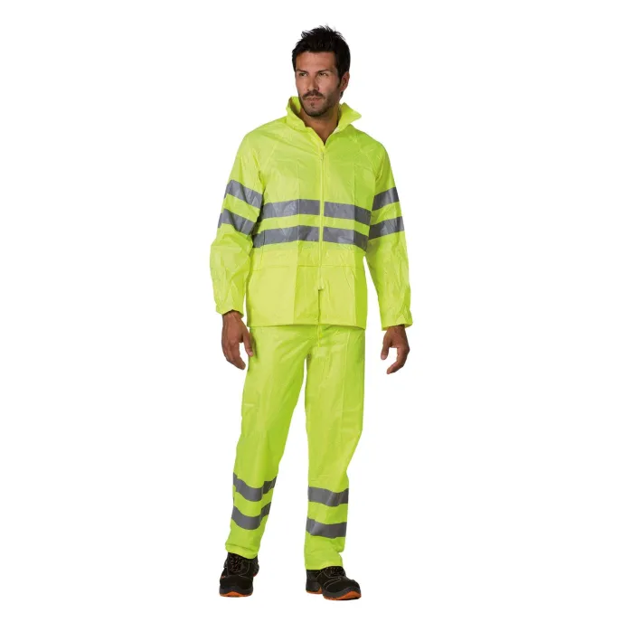 Completo da lavoro Alta visibilità Impermeabile Logica NORAINHV/G-L