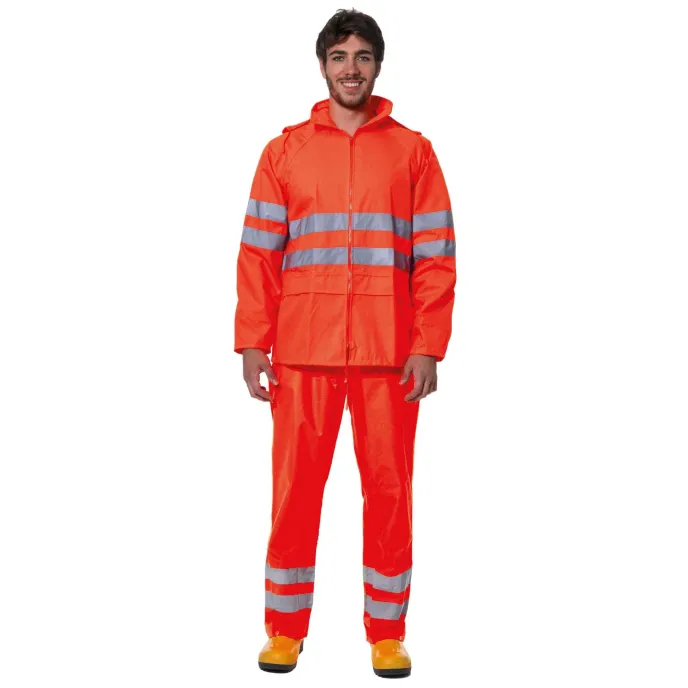 Completo da lavoro Alta visibilità Impermeabile Logica NORAINHVAR-L