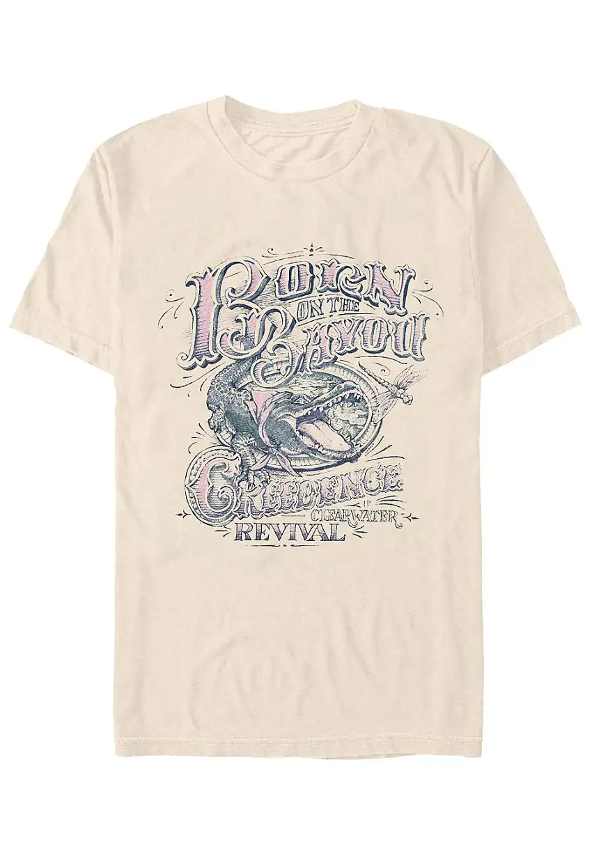 Creedence Clearwater Revival - Born On The Bayou Sand - T-Shirt