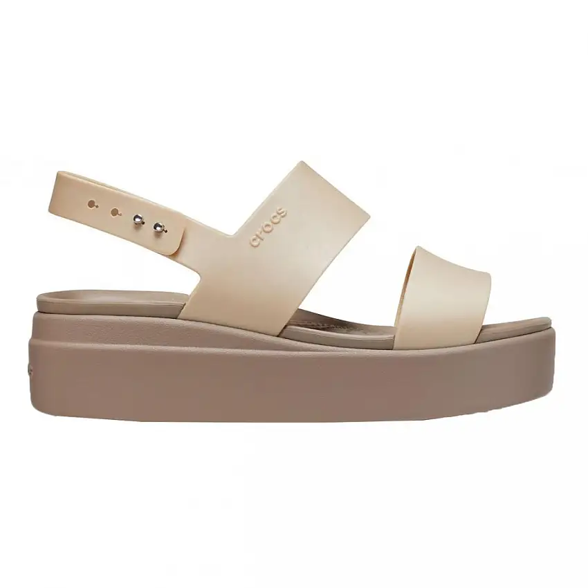 CROCS BROOKLYN SANDALS Beige