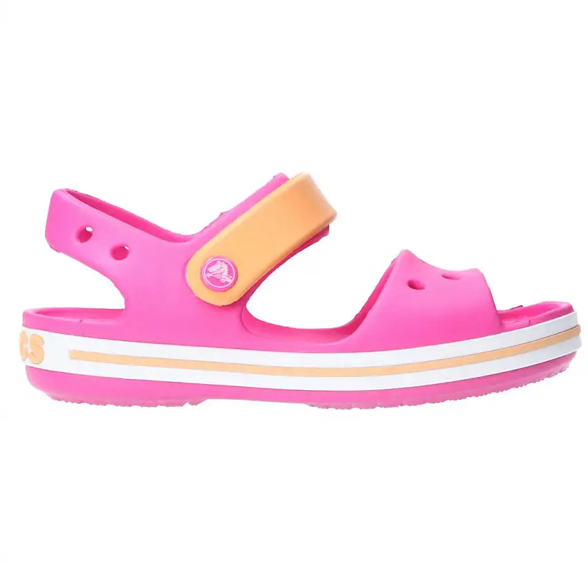 CROCBAND SANDAL KID Fucsia