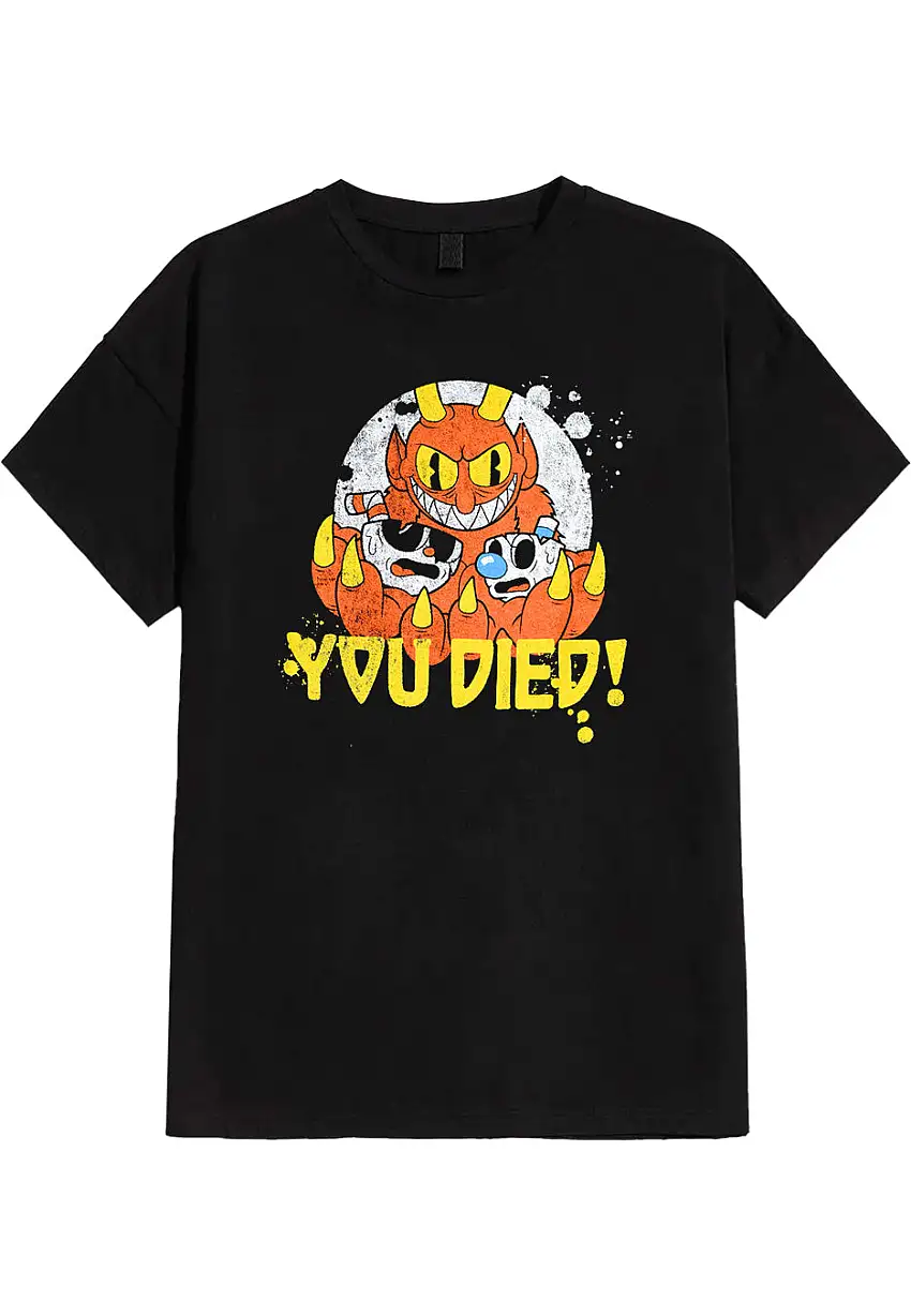 Cuphead - You Died! - T-Shirt